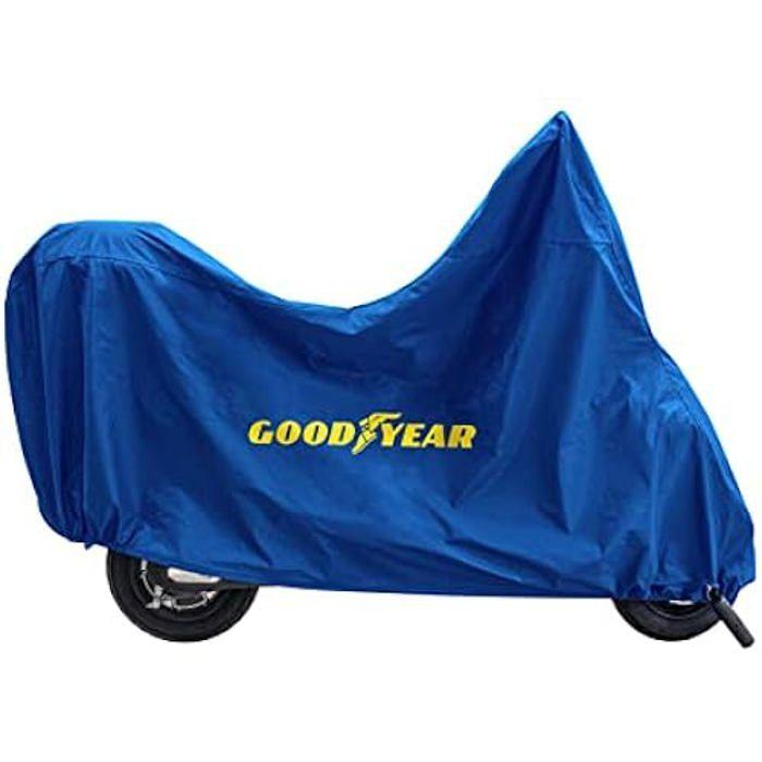 Housse de moto - Goodyear - GY SIZE.M - Tissu durable - Dimensions 203x89x122 cm - Pliable