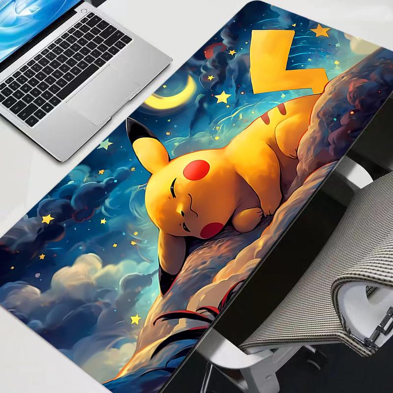 Mouse Pad durable Larger XXL x Speed Mini Pc Computer Keyboard Desk Mat Pokemon Pikachu Gaming Accessories Mousepad
