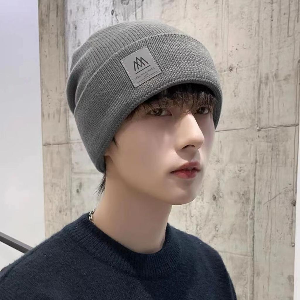 Hat Women's Winter Korean Edition Leisure Cycling Warm Anti Cold Ear Protection Women's Neck Knitted Hat Autumn and Winter