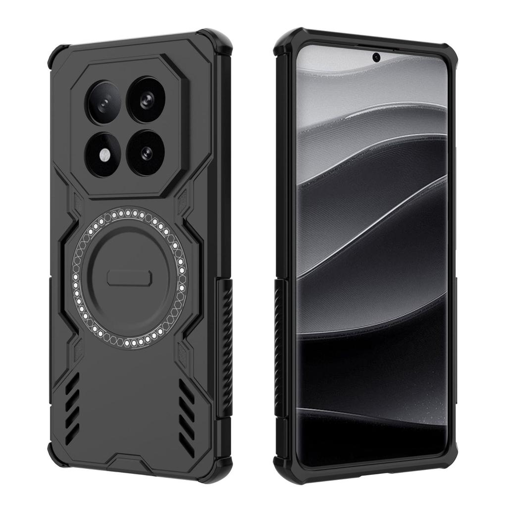 Armor Anti-Shock Protector Phone Case for Xiaomi Redmi Note 15 Pro Plus 5G 4G Note15 14 Pro+ Note15 Magnetic Wireless Charging