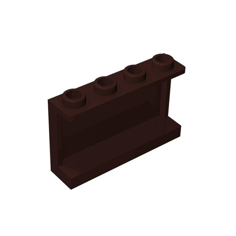 

10 шт. MOC 14718 Панель 1x4x2 з бічними опорами, порожнисті штифти, будівельні блоки, цеглинки, DIY, сумісний, збирати будинок, частинки, іграшки 10PCS