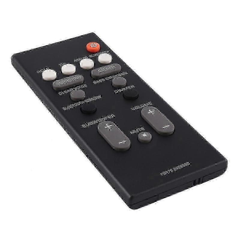 Universal Replacement Remote Control for Yamaha YAS-106 YAS-207 ATS-1060 YAS-107 ATS-1070 Bluetooth Soundbar FSR78 ZV28960 Edition 0626