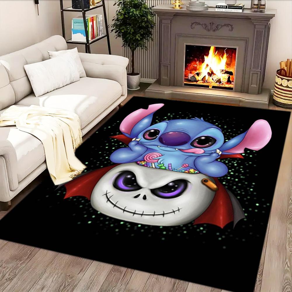 Stitch Angelic Fantasy for Living Room rug, Bedroom, Study Room, Hallway Decoration, Perfect for Home Decoration or Holiday Gifts