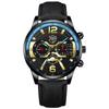 Fashion Men'S Stainless Steel Strap Men'S Watch Student Calendar Electronic Quartz Watch