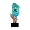 Crystal Engraved Recognition Trophy