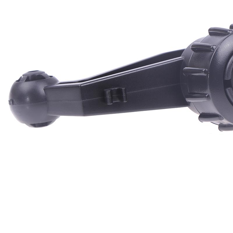 Držák do auta s dvojitou kulovou hlavou a 360° otočnou základnou, držák pro mobilní telefon/navigaci, příslušenství pro středovou konzoli auta