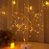 108 LED Tabletop Bonsai Tree Lights With Remote Night Light Shimmer Tree Lamp For Christmas Valentine's Home Decoration New 2025
