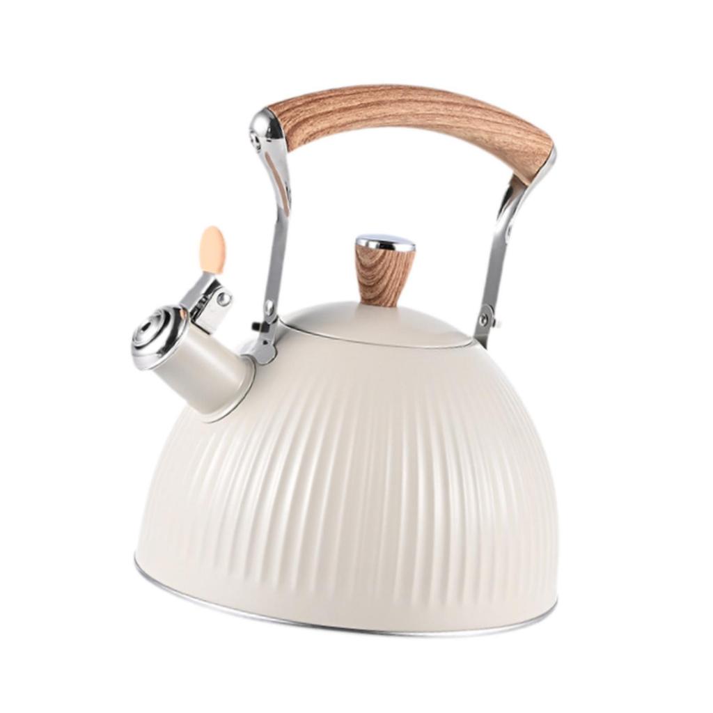 Whistling Kettle 2.5L Portable Stainless Steel for Apartment