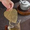 Colino da tè a forma di foglia Acciaio inossidabile Filtro a rete Infusore per tè in foglie sfuse Decorativo Cucina Regalo per amanti del tè