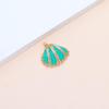 Electroplated Natural Shell Conch Scallop Pendant for DIY Necklace & Bracelet Jewelry