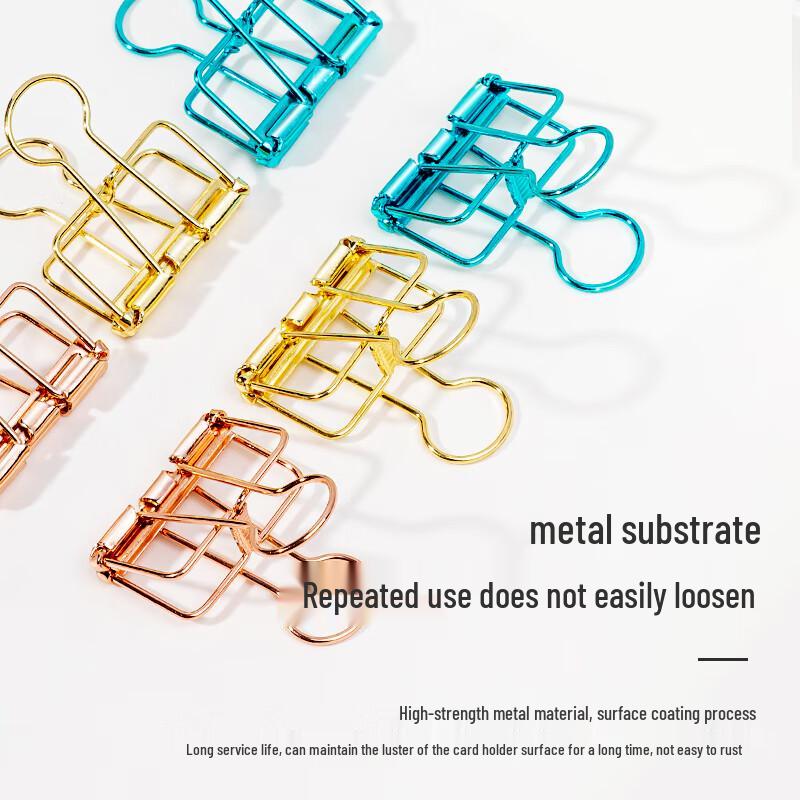 DELI 78207 Hollow Binder Clips