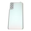 Replacement Back Glass Cover for Samsung Galaxy S21 Plus Rear Glass Door Cover with Pre Installed Camera Lens Silver
