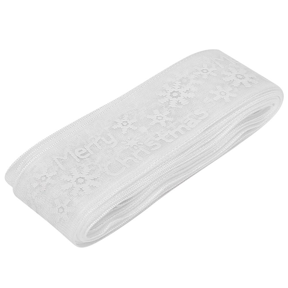 25mm 5Yards Printed Flowers Christmas Ribbon    Sewing Gifts Packing Belt Decoration