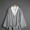 Unisex Cotton Hotel Bath Robe,Soft Absorbent Adult Bath Gown For Hotel Homestay Home All‑Season Use