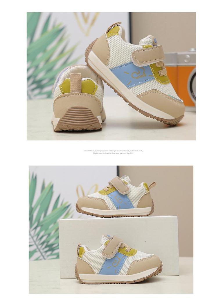 Spring New Arrivals: Infant & Toddler Unisex Non-slip Double Mesh Shoes with Soft Sole