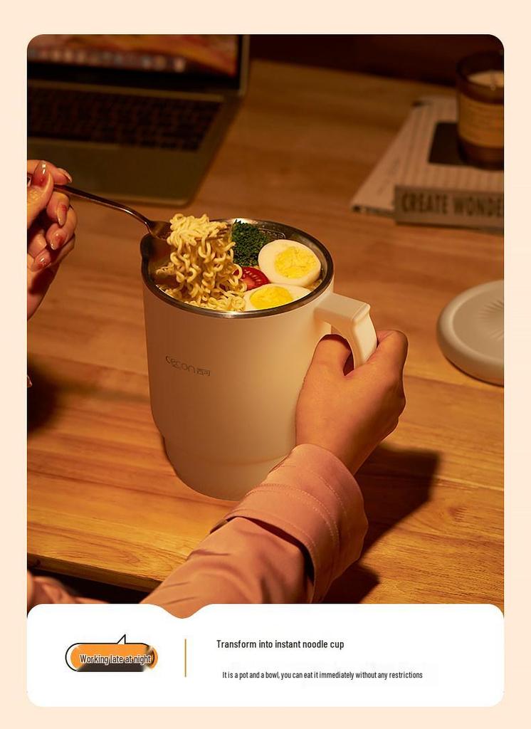 Xi Ke Portable Folding Electric Kettle - Stainless Steel Travel Hot Water Kettle for Business Trips & Dorms