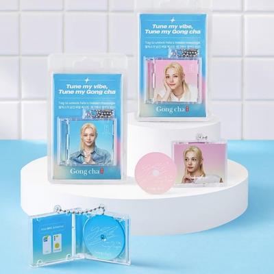 [Gong Cha X Felix] QR Voice Message Keyring (Random Ver.) - Official K-POP Collectible