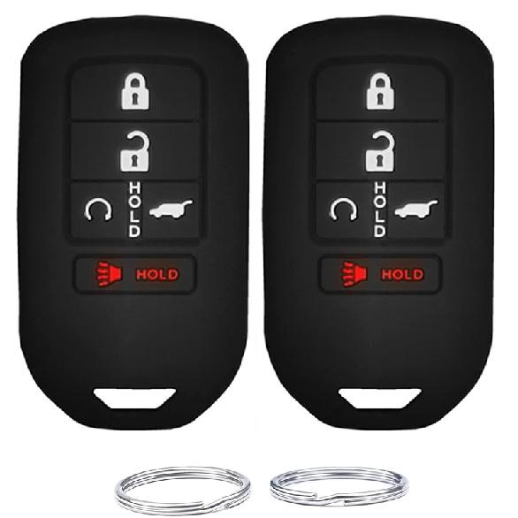 Replacement Keyless Entry Remote Control Key Fob Shell fit for Honda Accord Civic CR-V CRV Pilot Passport ight EX EX-L Touring.Part Number:HYQ12BDM(5