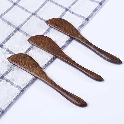1/3 buc Cuțit de marmeladă din lemn Japonia Spatulă de unt Cuțite de cină Cuțit cu mâner gros Stil cuțit Tăietor de brânză Accesorii de bucătărie
