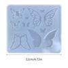 Silicone Butterfly-shape Parts Decoration Molds Filler Various Styles Keychain Mold DIY Pendant Epoxy Crafting Molds