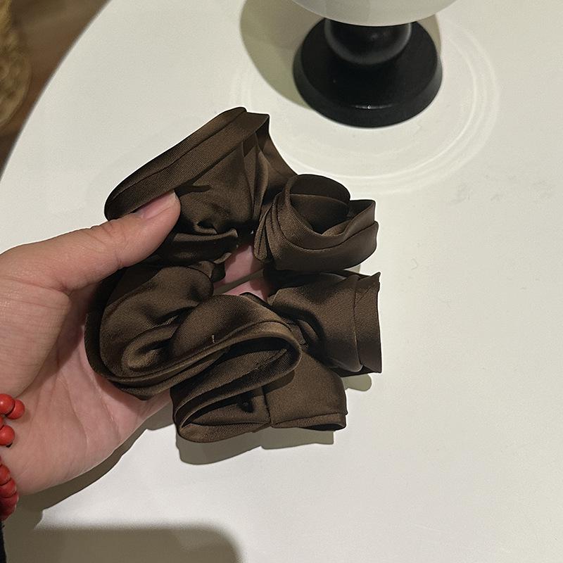 Elegant French-Style Elastic Hair Band: Durable, Exquisite, No-Damage Large Intestine Ponytail Headband