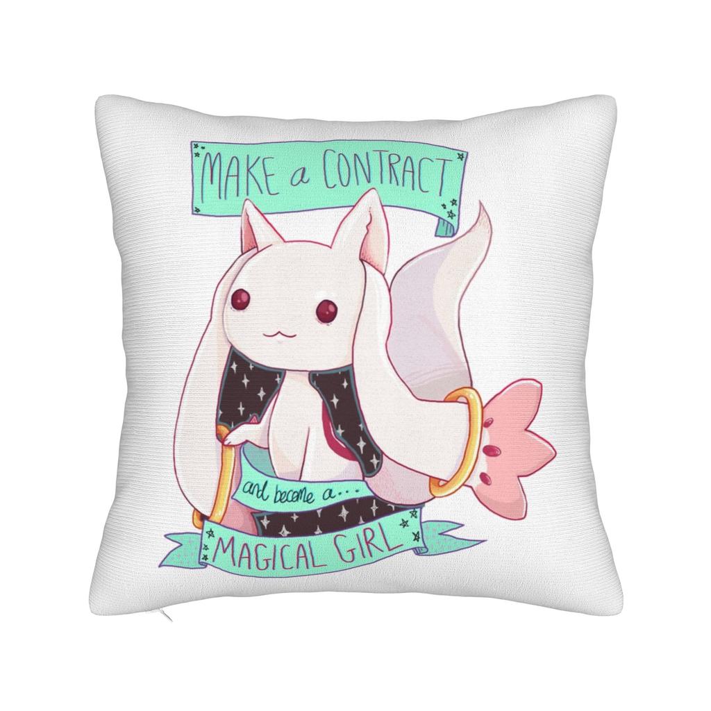 Puella Magi Madoka Magica Anime Pillowcase Double-sided Printing Cushion Cover Decoration Throw Pillow Case Cover