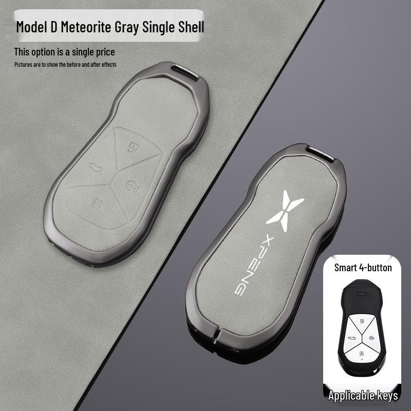 Premium Car Key Case & Chain for Xiaopeng P7, G6, P7i, P5, G3, G3i, G9 Models