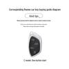 Roewe Ei5 and MARVEL X Car Key Cover - High-End Protective Shell for Men and Women.