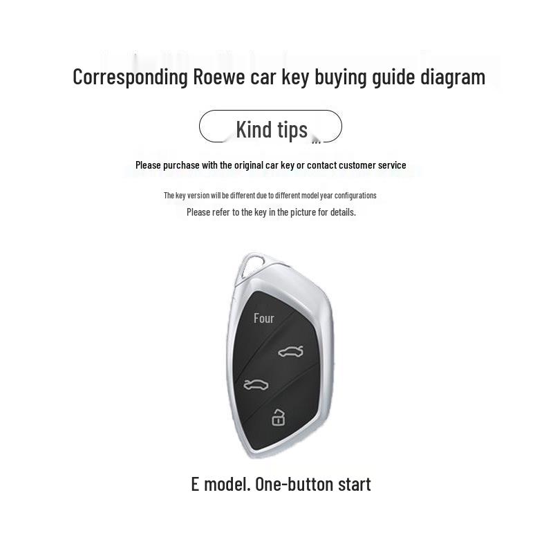 Roewe Ei5 and MARVEL X Car Key Cover - High-End Protective Shell for Men and Women.