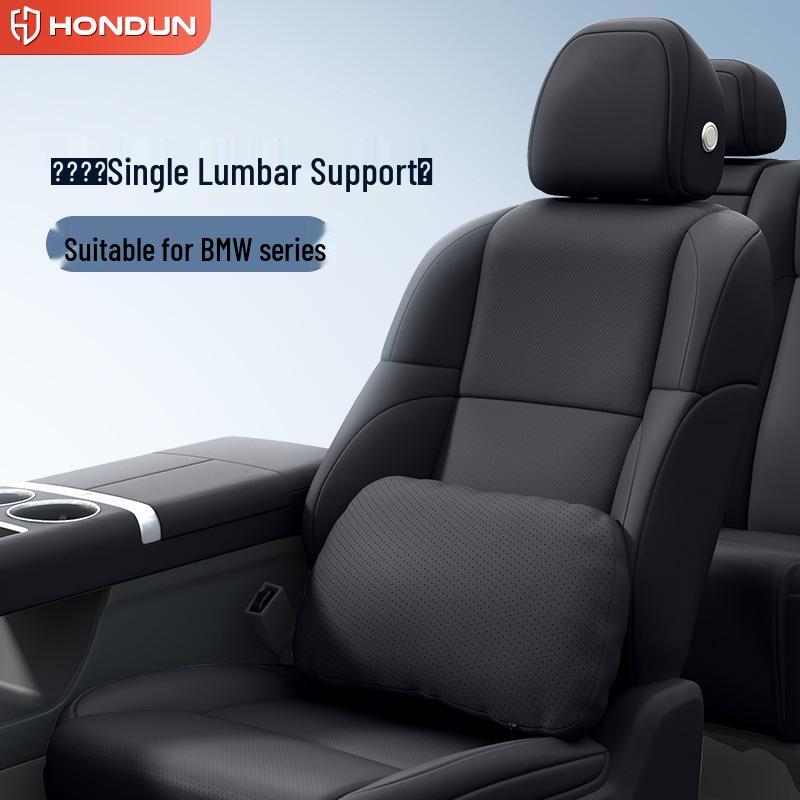 BMW & MINI Headrest Neck Pillow: Compatible with 3, 5, 7 Series, X1, X3, X5, Mini, i3, M4. Ideal for lumbar support.