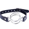 Aisle Adult Erotic Double Set Metal Gag with Round Mouth Plug for Women