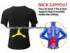 Men's Plus Size Fitness Shapewear Sweat-Inducing Short Sleeve Bodysuit