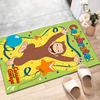 1pc Curious George (7) Design Printed Area Rug Carpet for Bedroom Living Room Home Decor Rugs Mat Non Slip Mat Rug for Bedside