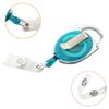 ID Card Key Chain Lanyard Clip Key Ring Retractable Pull Name Tag Recoil Badge Belt Rope Holder Heavy Duty Keyring Keychain