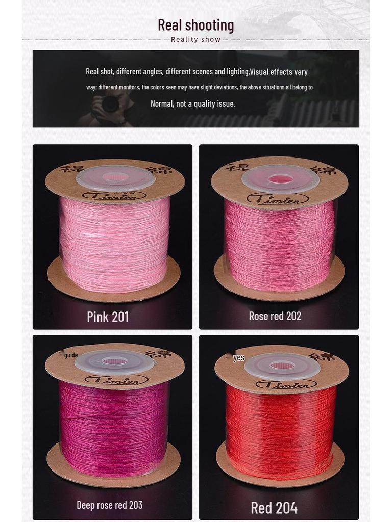 Taiwanisches Strickgarn Nr.. 71-72: Jade DIY Schmuck, Chinesischer Knoten, Wenwan, Buddhistische Perlen, Armband Rote Schnur.