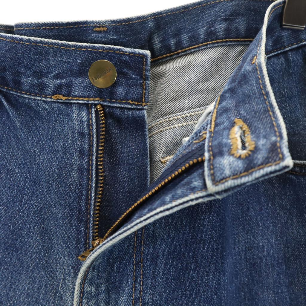 Wrangler Japonya'da Üretildi Denim pantolon w33 İndigo mavisi kot Erkek Kullanılmış