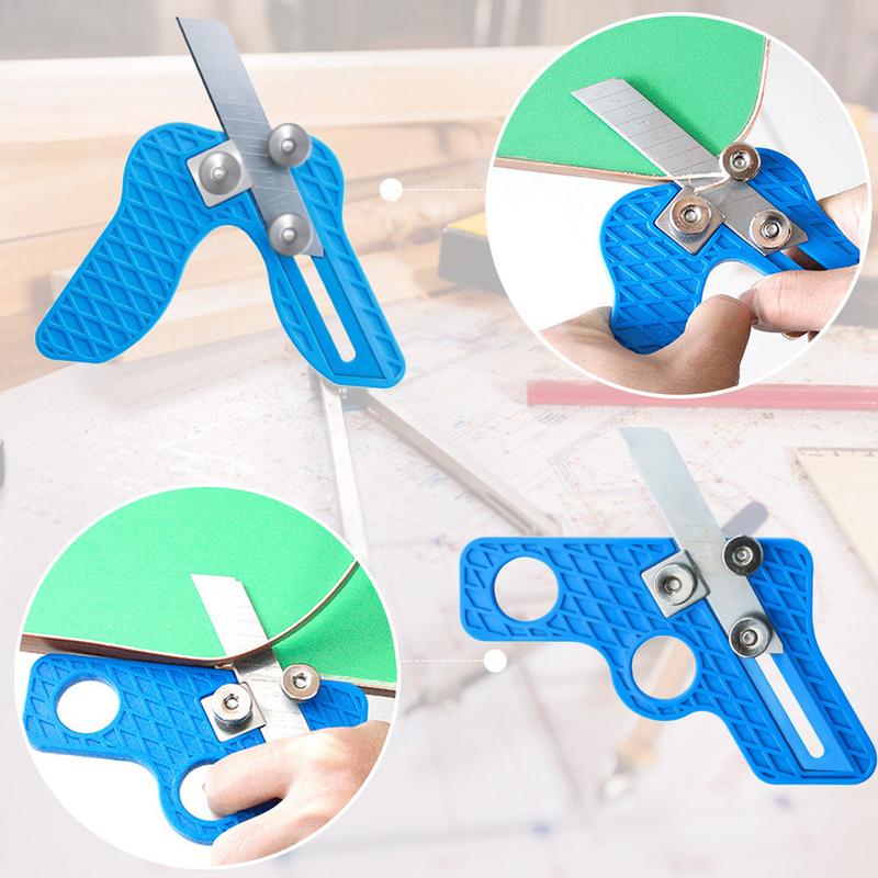 2pcs Professional Woodworking Veneer Edge Trimming Tool Woodworking Veneer Cutter Veneer Edge Trimmer