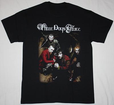 Μέλος Three Days Grace Μπλουζάκι Μαύρο Δημιουργικό S4XL ΧΩΡΙΣ ΤΕΛΩΝΕΙΑ Unisex Μπλουζάκι