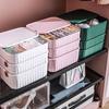 New 1PC Underwear Storage Box Home Compartment Bra Underwear Socks Three-in-one Organizer Artifact Drawer Box
