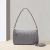 Stylish And Simple Underarm Casual Handbag Large-Capacity Hand-Woven One-Shoulder Oblique Span Women'S Bag