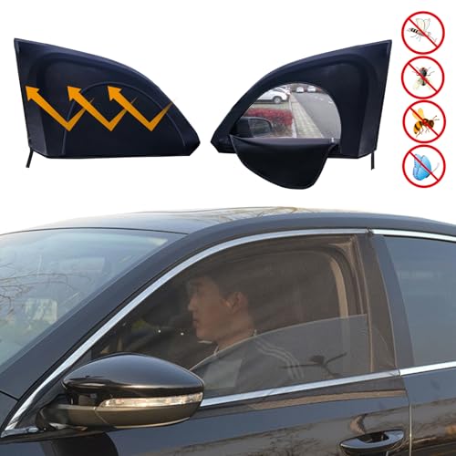 

Forskythiahed Car Screen, Car Insect Repellent Net, Ventilation, Insect Repellent, Blackout, Privacy, Car Camping Supplies, Car Sunshade, UV Prot