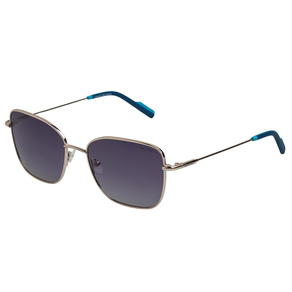 Gafas de Sol Cuadradas de Metal Polarizadas CF90109 para Mujer