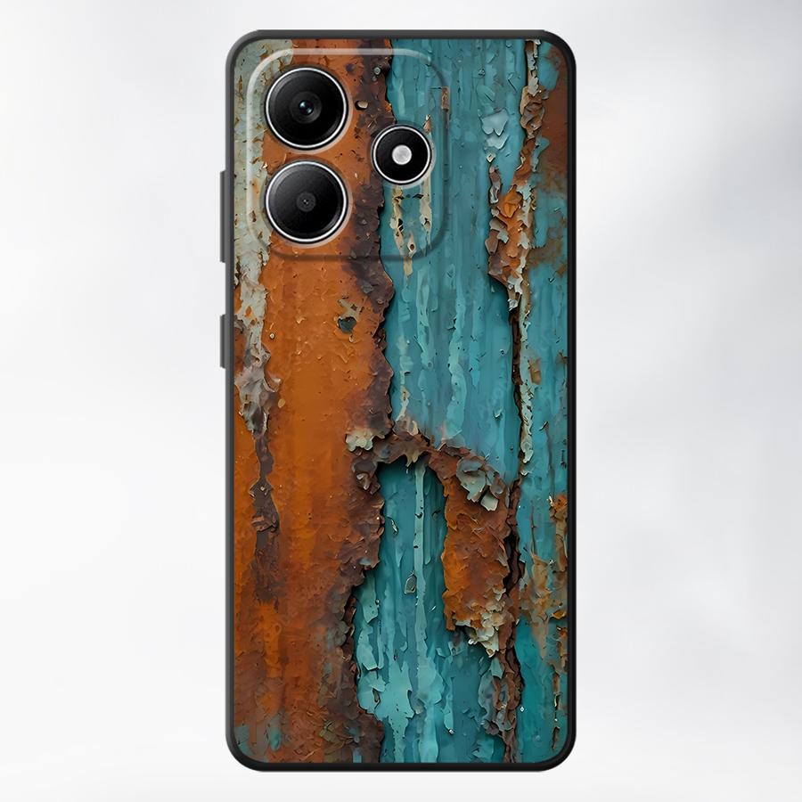 Phone Cover Case for Xiaomi Redmi Note 14 A5 A4 12C 13C K80 K40 11S 14C 9 8 7 12 11 Pro 12S 13 Pro Plus A3 A1 A2 10 Fashion Rust