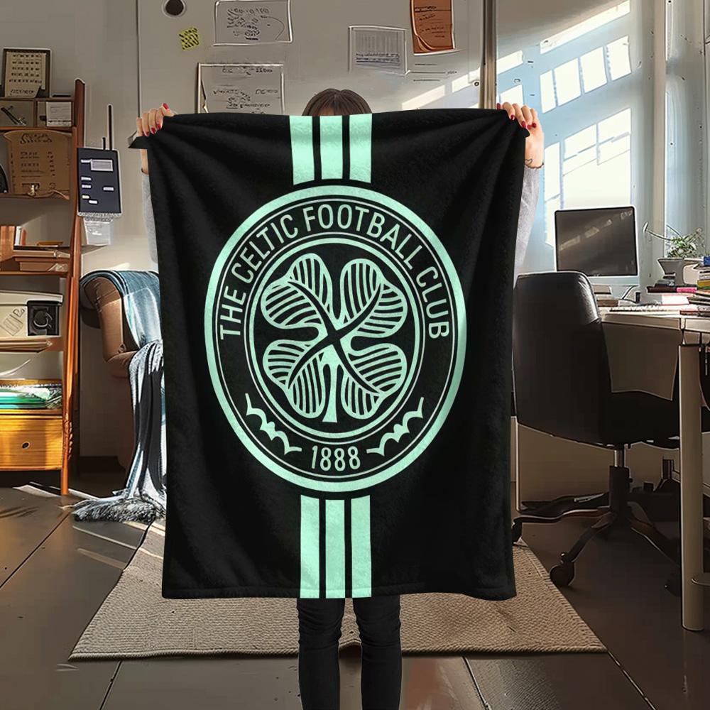 Couverture Flottante Celtic Football Club, Haute qualité Confortable pour Toutes les Saisons, Décoration Intérieure, Chaleur et Confort
