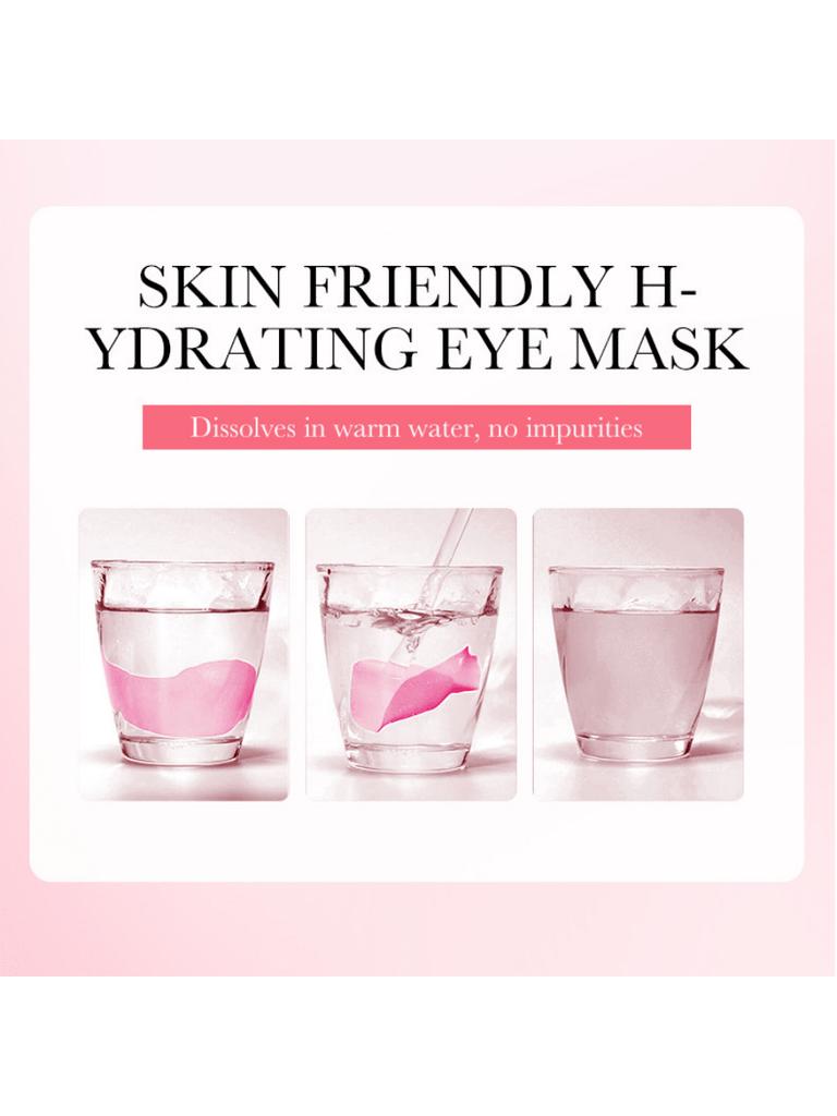Rose Eye Mask Plant Essence Moisturizes Eyes, Brightens Skin, Moisturizes and Tightens Eyes