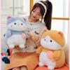 Eating Fish Cat Plush Toys Cartoon Stuffed Dolls Room Decorations Simulation Kid