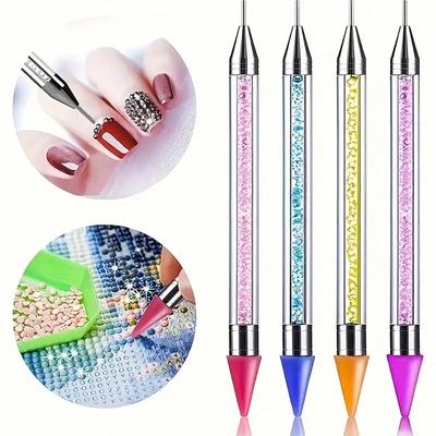 2-piece Professional Diamond Painting Kit - Wax-free, Self-adhesive, Double-pointed, Clay-free Design with Diamond Accessories - 5D DIY Painting