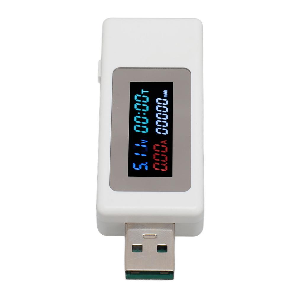 USB Tester Professional Color Screen USB Current Voltage Charging Detector with LED Display for