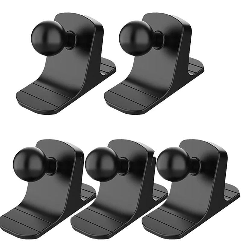 Car Cell Phone Holder Base 17mm Ball Head Base Dashboard Mounting Suction Cup Anti-slip Bracket Air Outlet Clip Car Accessories