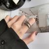 Trendy Minimalist Korean Vintage Stacking Rings for Women - Influencer-Approved Light Luxury Style.